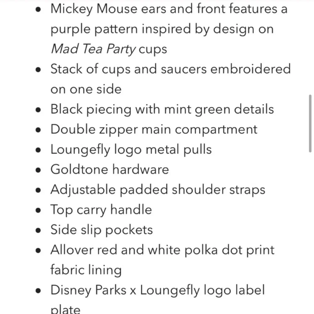 Mickey Mouse Main Attraction Loungefly - Picture 6 of 8